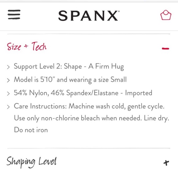 NIB SPANX Higher Power High Waisted Short Nude L - Picture 8 of 8